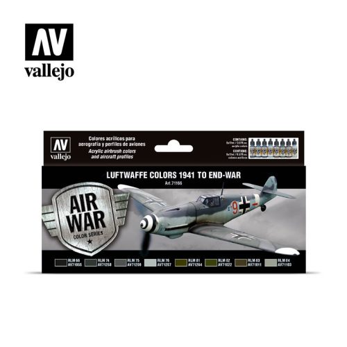 Vallejo - Model Air - Luftwaffe Colors 1941 To End-War Paint set