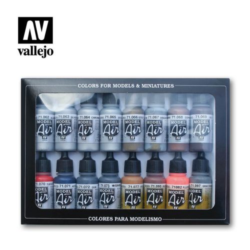 Vallejo - Model Air - Metallic Effects Paint set