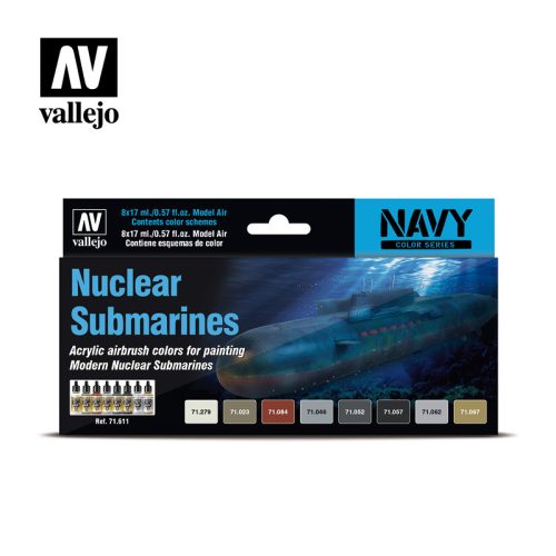 Vallejo - Model Air - Nuclear Submarines Paint set