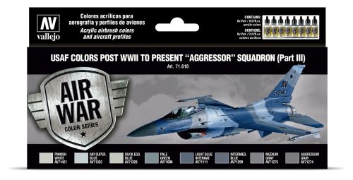 Vallejo - USAF colors post WWII to present Aggressor Squadron Part III