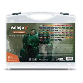   Vallejo - Artist's Selection Case. Includes 60 Xpress colors 18 ml