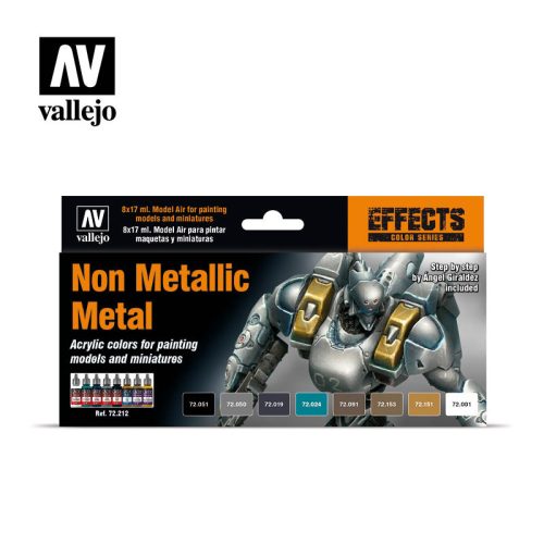 Vallejo - Game Color - Non Metallic Metal Paint set