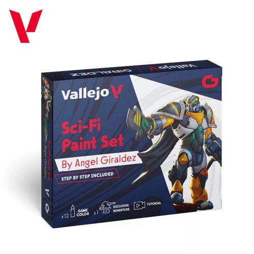 Vallejo - 72313 Game Color - Sci-Fi Paint Set by Angel Giraldez