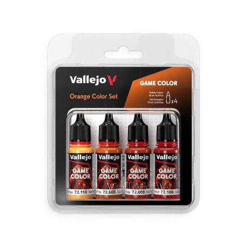 Vallejo - Game Color - Orange Color Set
