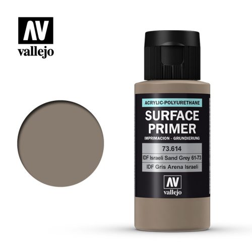 Vallejo - Surface Primer - IDF Israeli Sand Grey 61-73  60 ml.