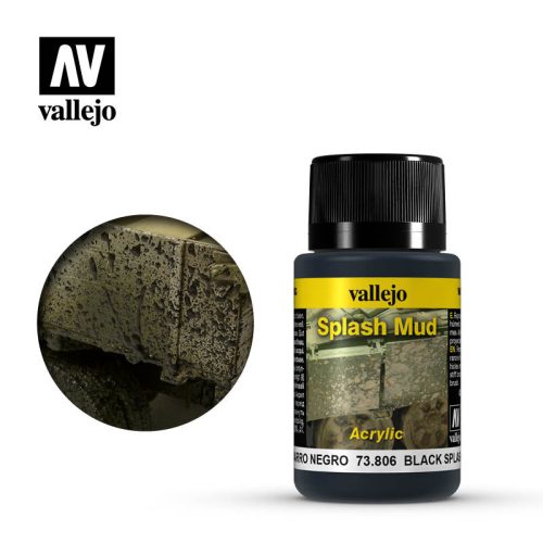 Vallejo - Weathering Effects - Black Splash Mud