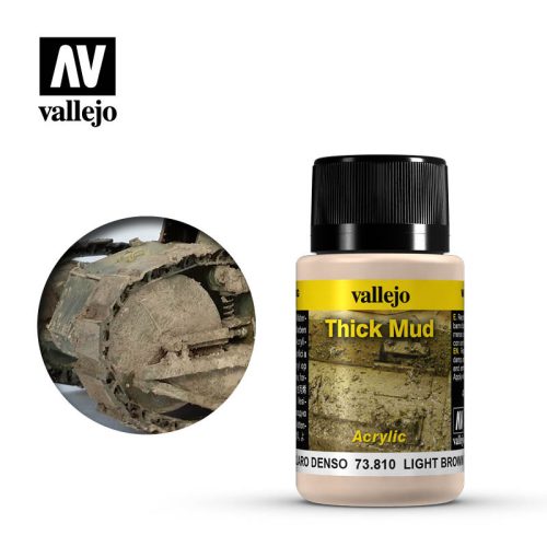 Vallejo - Weathering Effects - Light Brown Thick Mud