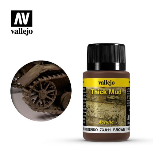 Vallejo - Weathering Effects - Brown Thick Mud