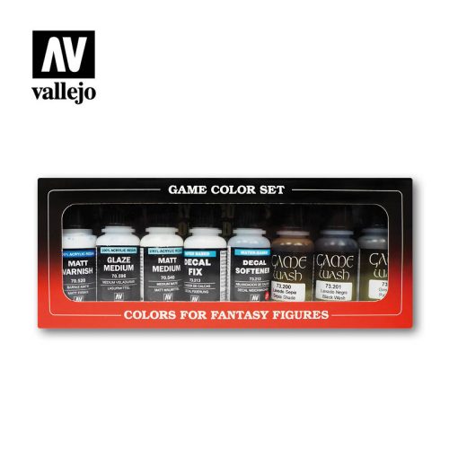 Vallejo - Game Color - Auxiliaries and washes Paint set