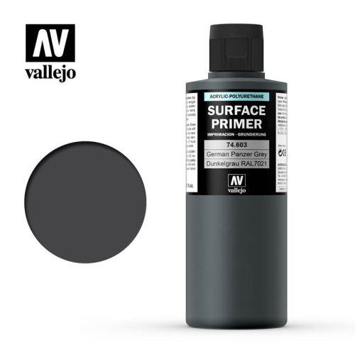 Vallejo - Surface Primer - Ger. Panzer Grey 200 ml.