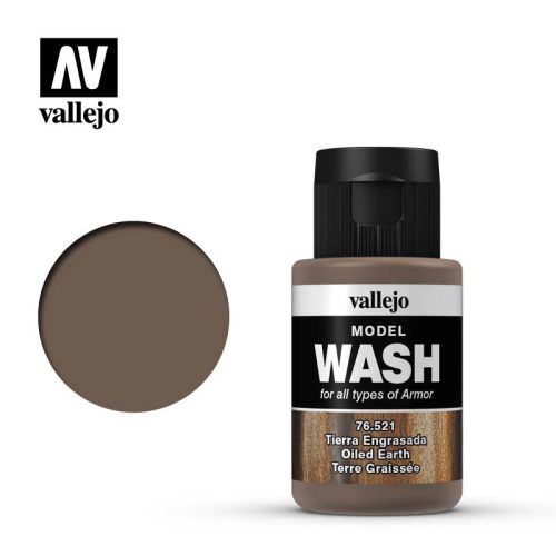 Vallejo - Model Wash - Oiled Earth 35 ml.