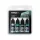 Vallejo - True Metallic Metal: Beetle Green Paint Set (4)