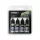 Vallejo - True Metallic Metal: Amber Green Paint Set (4)