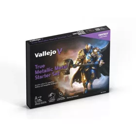 Vallejo - True Metallic Metal Starter Set (12 colors set)