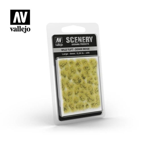 Vallejo - Scenery - Wild Tuft - Dense Beige 6 mm