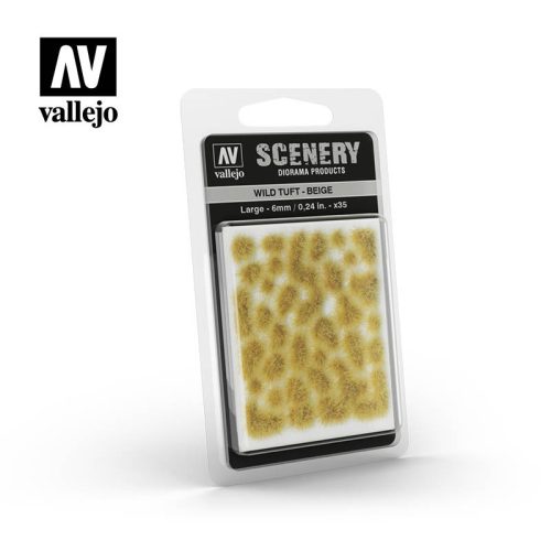 Vallejo - Scenery - Wild Tuft - Beige 6 mm