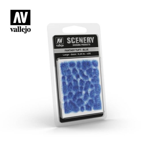Vallejo - Scenery - Fantasy Tuft - Blue 6 mm