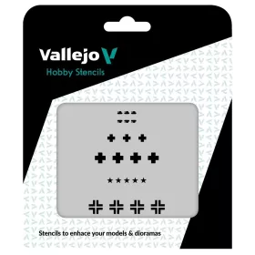 Vallejo - Assorted German WWII Tank Marks 125 x 125 mm