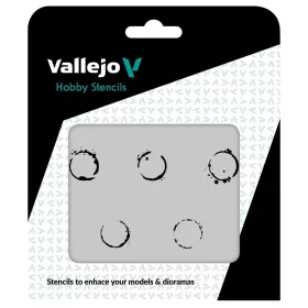 Vallejo - Drum Oil Marks 125 x 125 mm