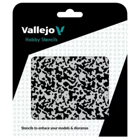 Vallejo - Stencils: Weathered Paint 125 x 125 mm