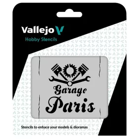 Vallejo - Vintage Garage Sign 125 x 125 mm