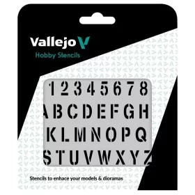 Vallejo - Stamp Font 125 x 125 mm