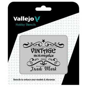 Vallejo - Vintage Motorcycles Sign 125 x 125 mm