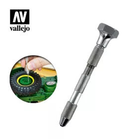 Vallejo - Tools - Pin vice - double ended  swivel top