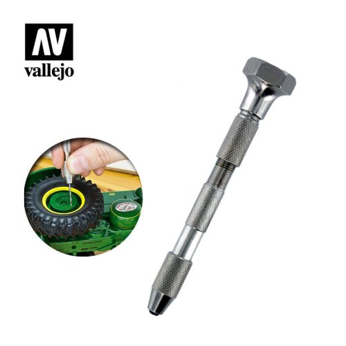 Vallejo - Tools - Pin vice - double ended, swivel top