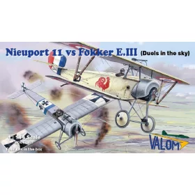 Valom - 1/144 Nieuport 11 vs Fokker E.III (Duels in the sky)