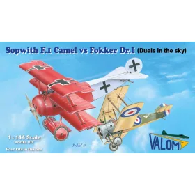 Valom - 1/144 Sopwith F.1 Camel vs Fokker Dr.I