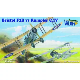   Valom - 1/144 Bristol F2B vs Rumpler C.IV (Duels in the sky) - Valom