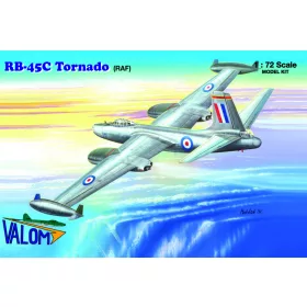 Valom - 1/72 N.A. RB-45C Tornado (RAF) repülő makett