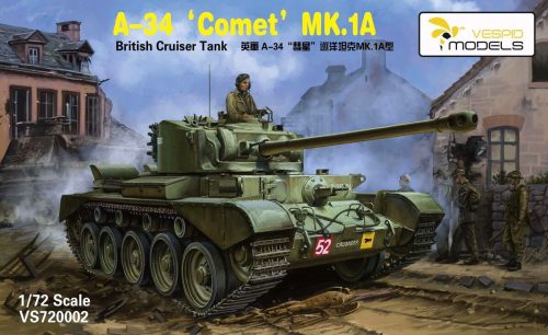 Vespid models - British A-34 Comet MK.1A Cruiser Tank