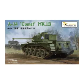 Vespid models - A34 Comet  Mk.Ib tank makett