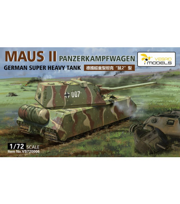 Vespid models - Panzerkampfwagenâ€Maus Iiâ€™ German Super Heavy Tank Metal Barrel