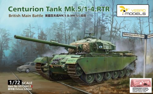 Vespid models - Centurion Tank Mk5/1 - 4. RTR Deluxe Edition