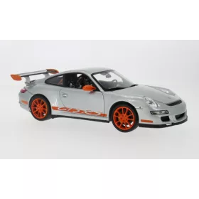 Welly - Porsche 911 (997) GT3 RS silver/orange 2007