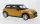 Welly - Mini Cooper S dark yellow
