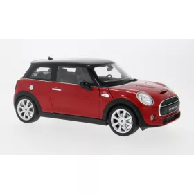 Welly - Mini Cooper S red/black 2014