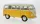 Welly - VW T1 Bus dark yellow/beige 1963
