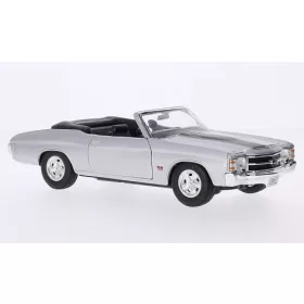   Welly - Chevrolet Chevelle SS 454 Convertible silver/black 1971