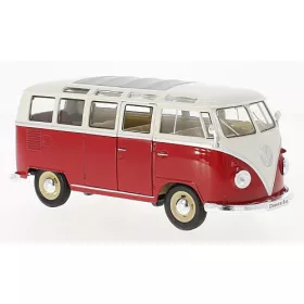 Welly - VW T1 Samba red/white 1963