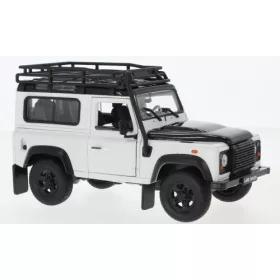 Welly - Land Rover Defender white/black
