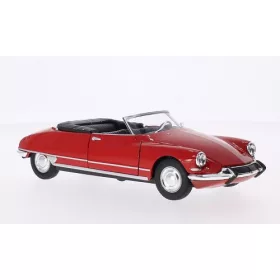 Welly - Citroen DS 19 Cabriolet red