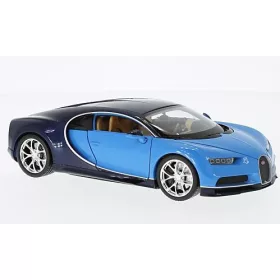 Welly - Bugatti Chiron light blue/dark blue 2016