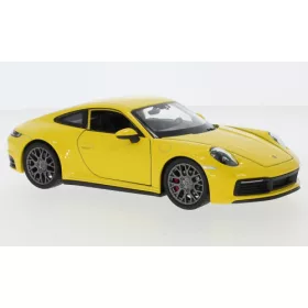 Welly - Porsche 911 (992) Carrera 4S yellow 2019
