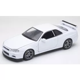 Welly - Nissan Skyline GT-R (R34) white