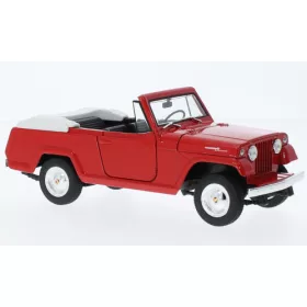 Welly - Jeep Jeepster Commando red