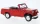 Welly - Jeep Jeepster Commando red
